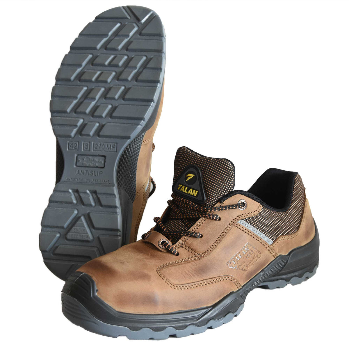 Talan Outdoor 368 S3 flach Braun