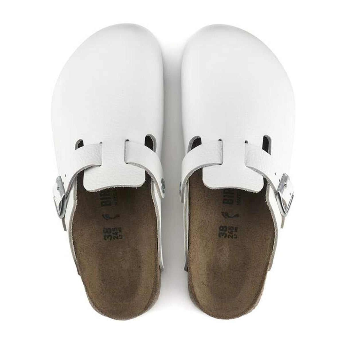 Birkenstock Boston Super Grip weiß Clogs