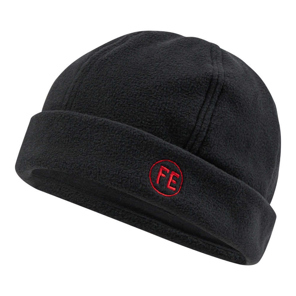 Engel Fleece Mütze schwarz
