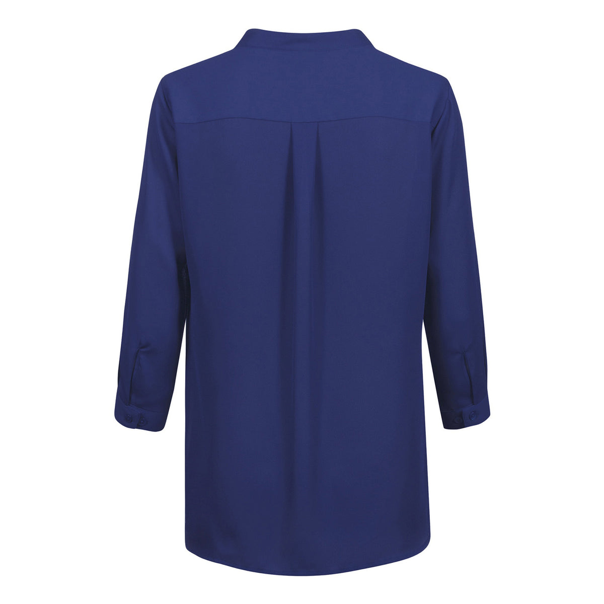 Greiff Chiffon-Bluse 3/4 blau Berufsbekleidung