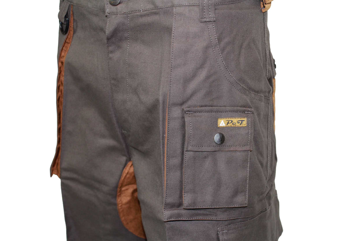 Vee and Kay Profi-Arbeitsshorts Kurze Hose Oliv/Braun