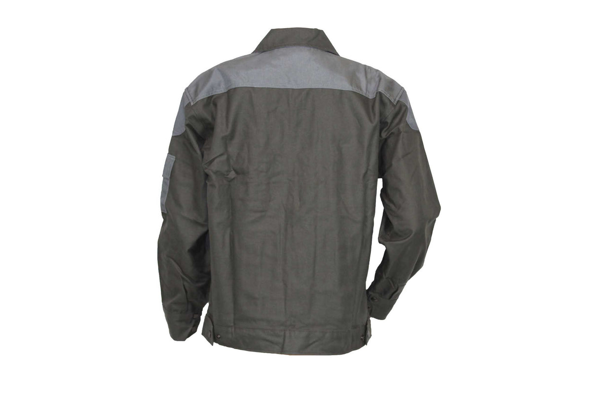 Vee and Kay Profi-Arbeitsjacke Jacke Oliv/Grau