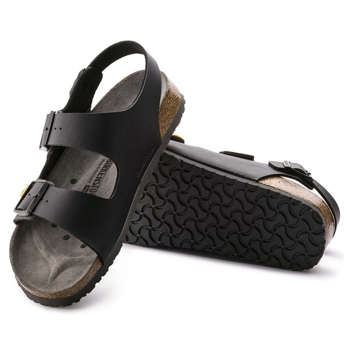 Birkenstock Milano BF  ESD Sandale schmal schwarz