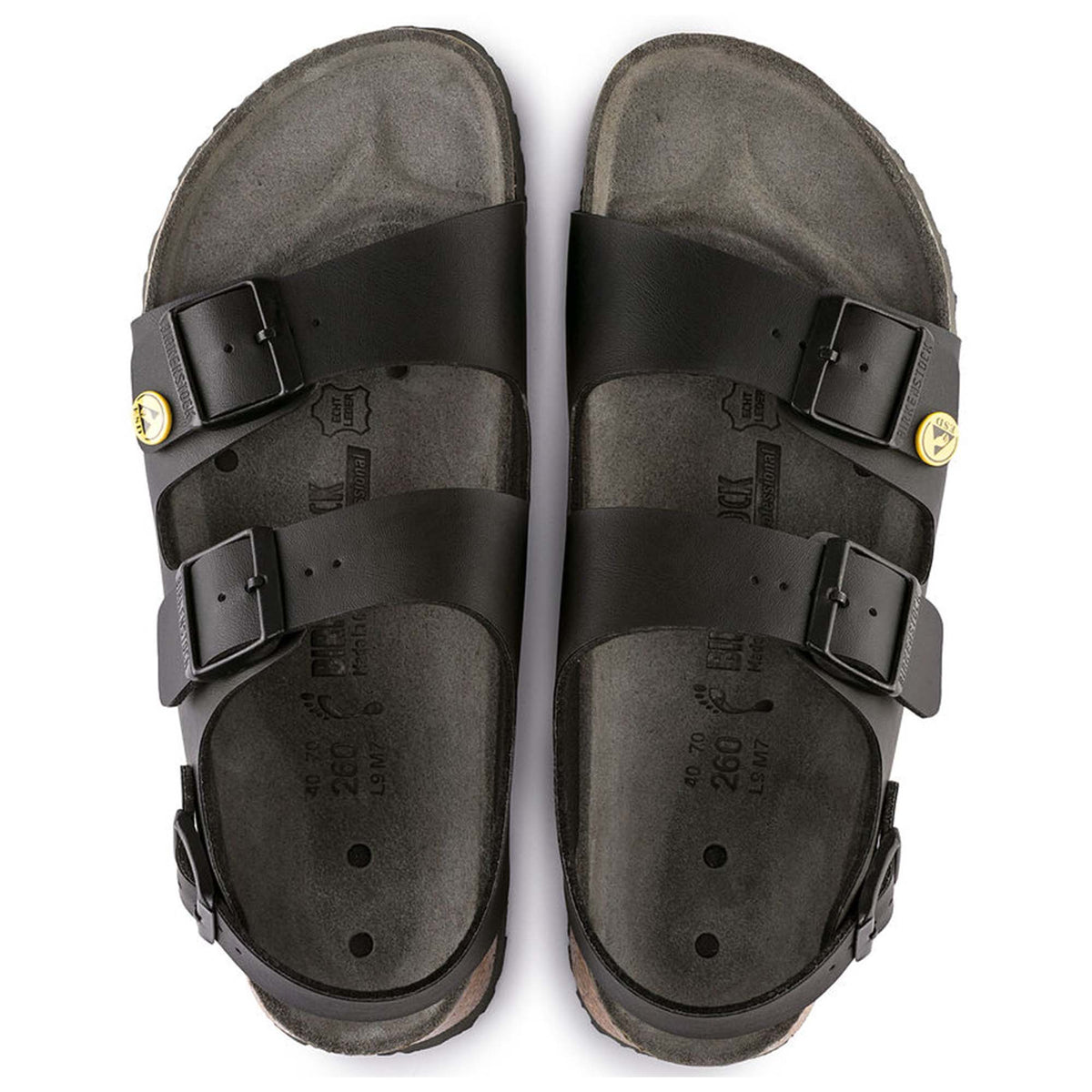 Birkenstock Milano BF  ESD Sandale schmal schwarz