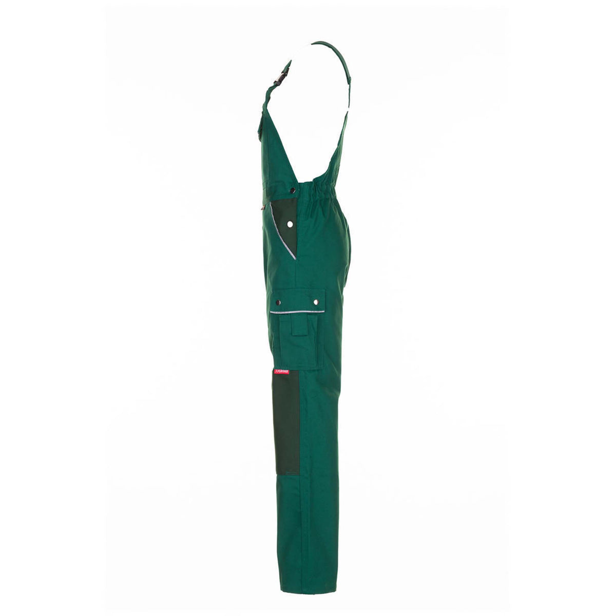 Planam Canvas 320 Latzhose Grün