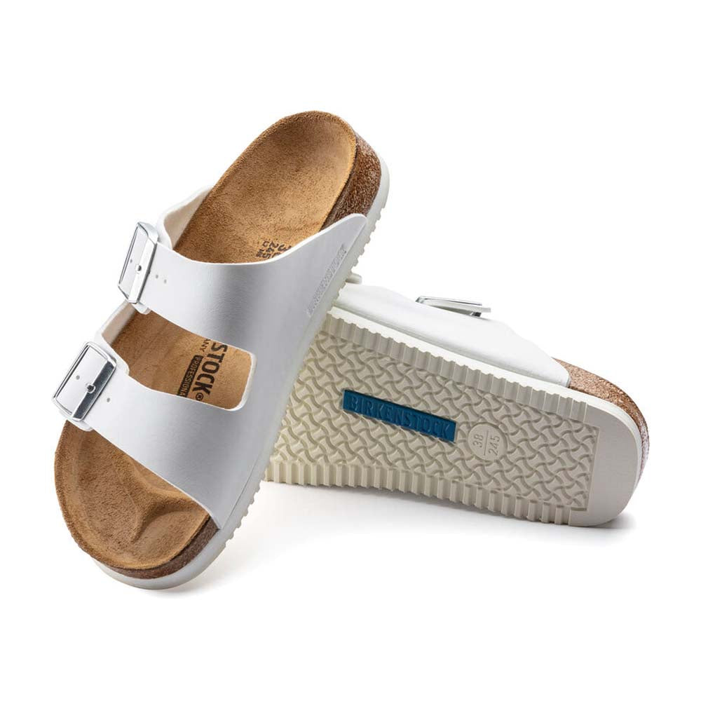 Birkenstock Arizona SL BF White schmal Unisex Sandale