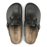 Birkenstock Boston Super Grip schmal schwarz Clogs
