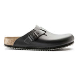 Birkenstock Boston Super Grip schmal schwarz Clogs