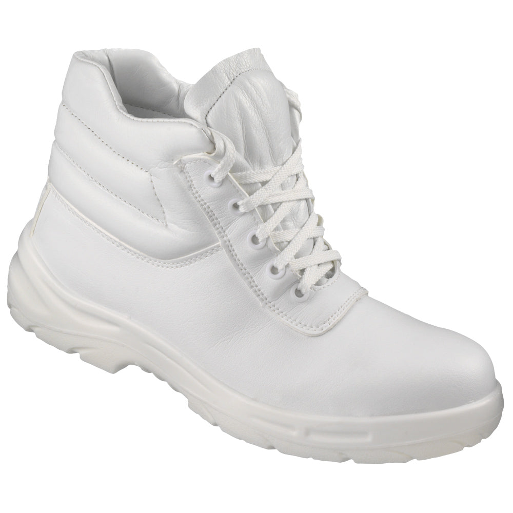 Craftland Fermo Schnürstiefel S2 hoch weiß
