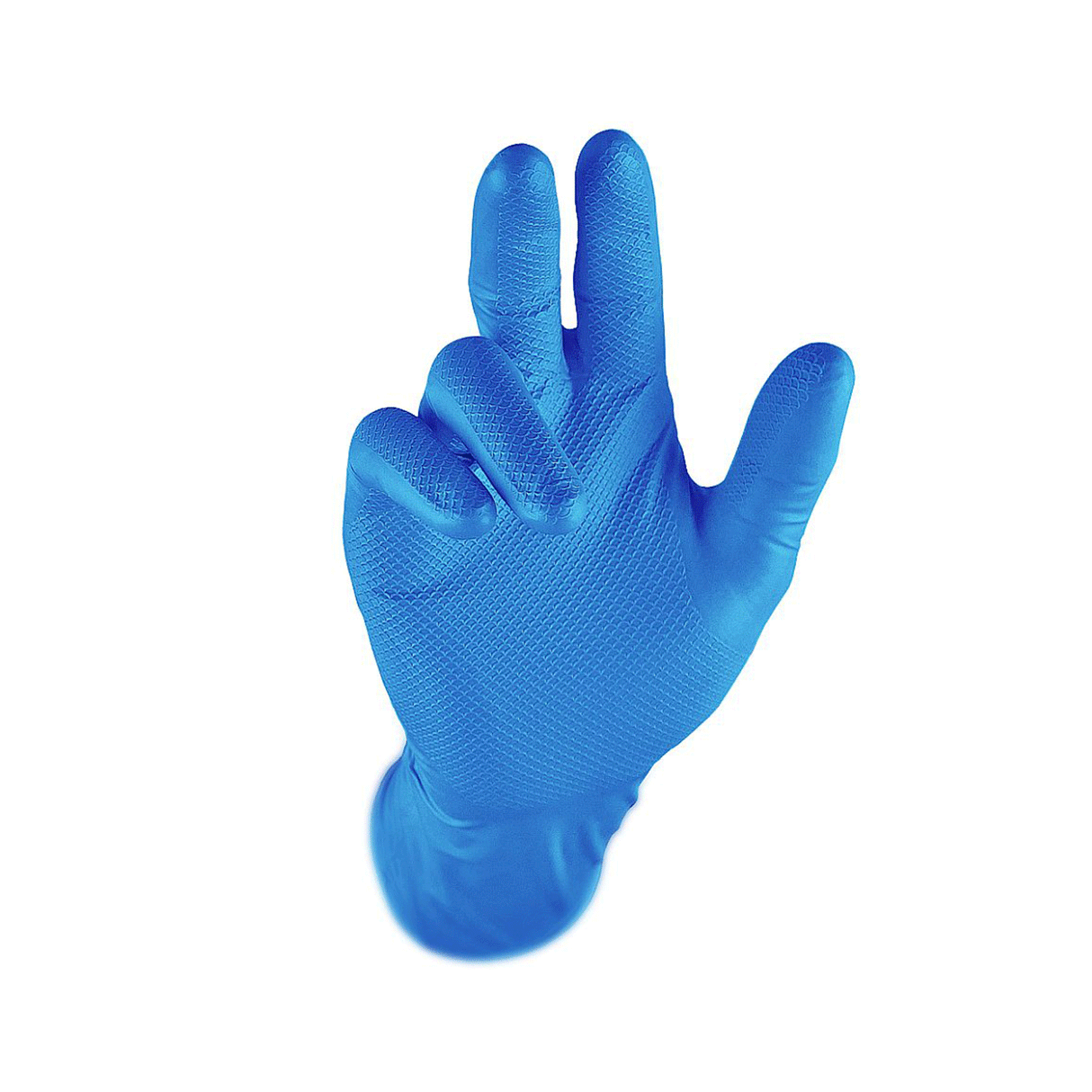 50 Stk. Grippaz 306DB Nitrilhandschuhe EN ISO 374 blau