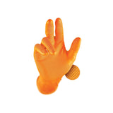 50 Stk. Grippaz 246 Nitrilhandschuhe EN ISO 374 orange