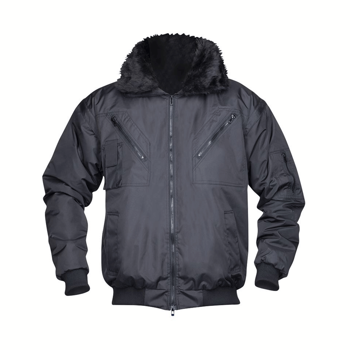 Pilotenjacke schwarz