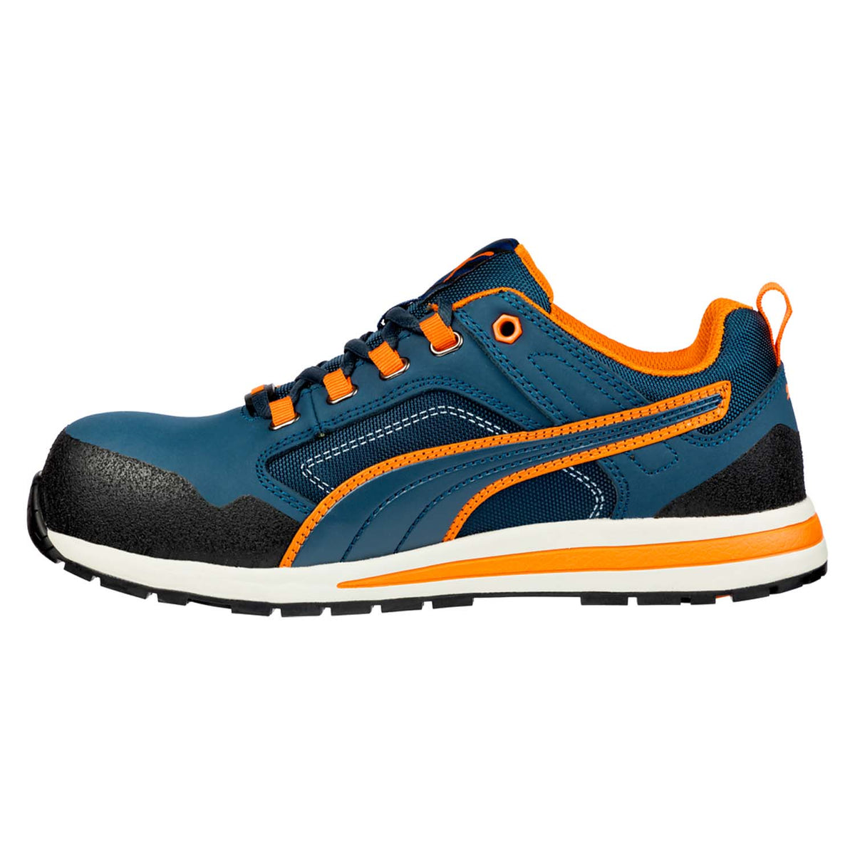 Puma Crosstwist Low S3 HRO SRC blau/orange
