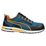 Puma Crosstwist Low S3 HRO SRC blau/orange