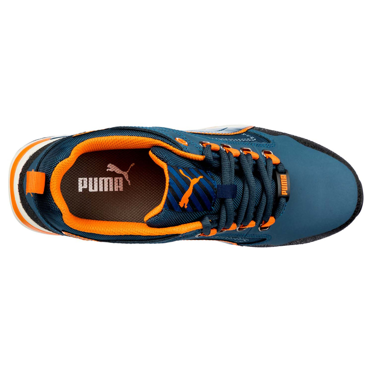 Puma Crosstwist Low S3 HRO SRC blau/orange