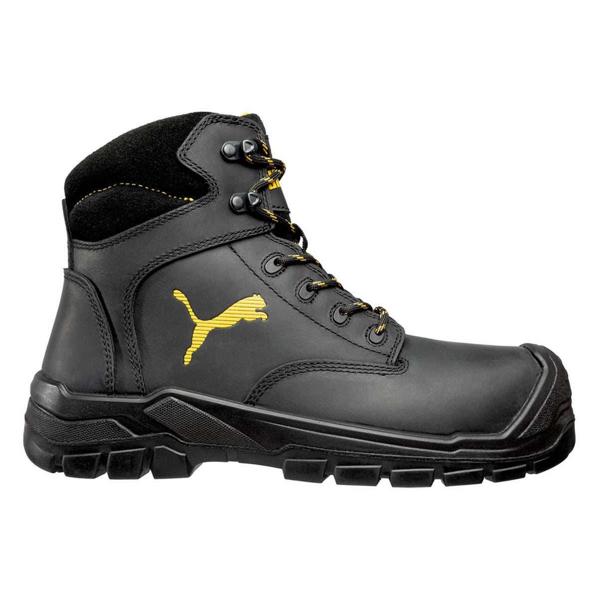 Puma Borneo Black Mid S3 CI HI HRO SRC Sicherheitschuhe