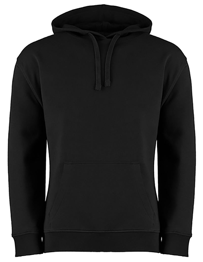 Regular Fit Hoodie Pullover Schwarz