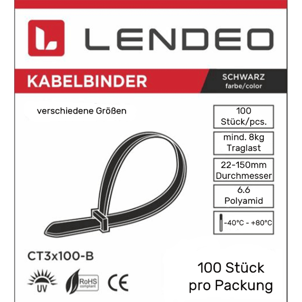 Kabelbinder für Handwerk und Industrie