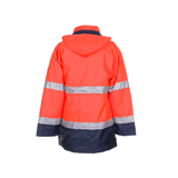 Planam Warnschutz Parka 2056 2-farbig orange/marine