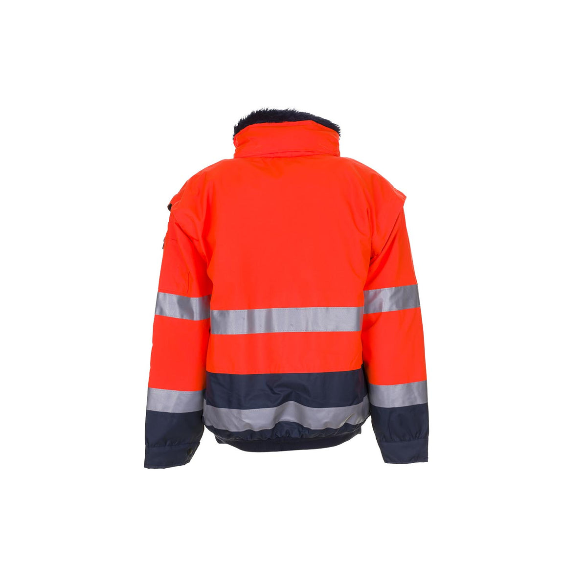 Planam Warnschutz Pilotenjacke 2046 2-farbig orange/marine