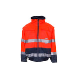 Planam Warnschutz Pilotenjacke 2046 2-farbig orange/marine