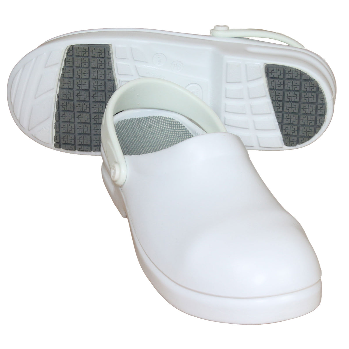 SafeWay Unisex Clog SB E A SRC weiß rutschsicher