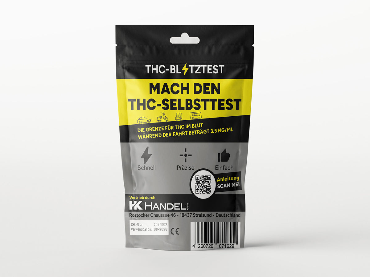 35x THC-Blitztest Drogenschnelltest 5ng/ml (Cannabis, Marihuana, Haschisch)